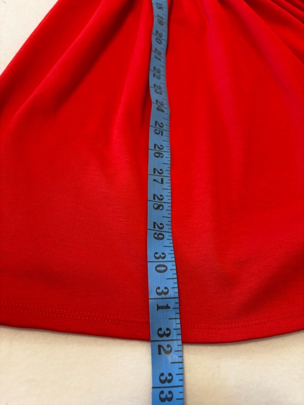 Red Studded Fit & Flare Dress Sleeveless Keyhole Back Medium - Picture 7 of 7